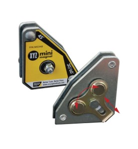 Strong Hand Tools, XYZ Magnetquadrate - Multi-Winkel  90° (60°), Max. Zugkraft 14kg, 59 x 50 x 22 mm (VPE 2 St.) - MST348 -  -  