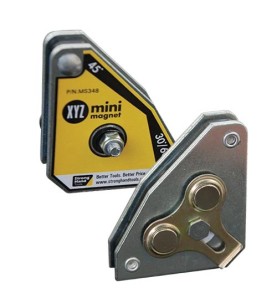 Strong Hand Tools, XYZ Magnetquadrate - Multi-Winkel  90° (60°), Max. Zugkraft 14kg, 59 x 50 x 22 mm (VPE 2 St.) - MST348 -  -  