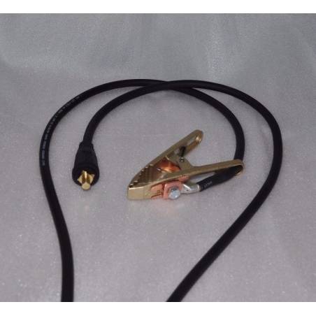Cable de tierra para soldadura, 3m / 4m / 5m, 35mm², pinza de tierra 250A / 500A   --Variante--Ø 13 mm   --Variante--250 A   --Variante--3 METROS