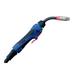 MIG/MAG-Schweißbrenner Schlauchpaket ABIMIG® A T 155 LW,45°, Stromdüse 0,8mm, länge 3-5 m, Euroanschluss, Gasgekühlt - 006.D810.