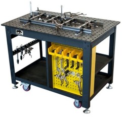 Mesa de soldadura móvil Rhino Cart (TDQ612075) + 66 uds. Kit de montaje (TDK6100) - TDQ612075-K1 - - - 2.356,20 € -