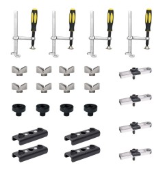 Stronghandtools - 24 Stk. Klemmen & Komponenten-Kit für Schweisstisch - TBKM1-24 - TBKM2-24 - - - 274,09 € -
