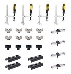 Stronghandtools - 24 Stk. Klemmen & Komponenten-Kit für Schweisstisch - TBKM1-24 - TBKM2-24 - - - 274,09 € -