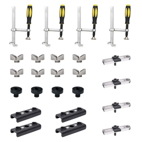 Stronghandtools - 24 Stk. Klemmen & Komponenten-Kit für Schweisstisch - TBKM1-24 - TBKM2-24 - - - 274,09 € -