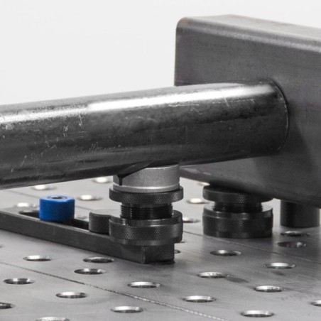 BUILDPRO® Bloque en V 90º Ø40 x 31 mm (tamaño máximo del tubo: 50 mm) - T64210