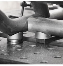 Bloque en V BUILDPRO® 120º V Ø40 x 26 mm (tamaño máximo del tubo: 65 mm) - T64215