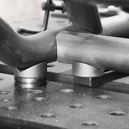 Bloque en V BUILDPRO® 120º V Ø40 x 26 mm (tamaño máximo del tubo: 65 mm) - T64215