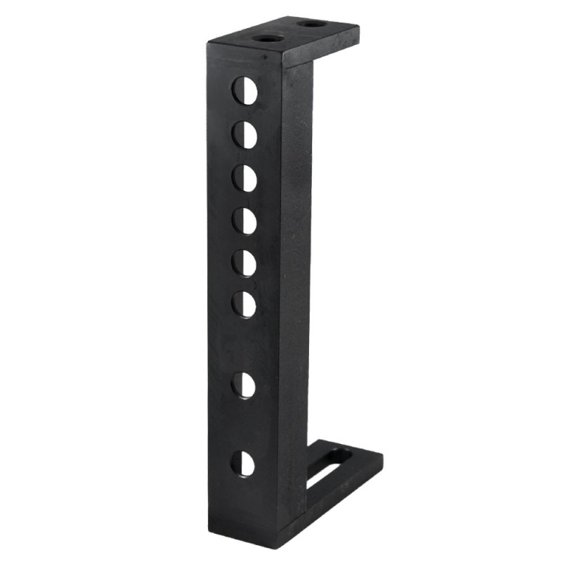 PLACA DE TOPE Y ABRAZADERA ECONO BUILDPRO® (50 x 138 x 300 mm) PLACAS DE ABRAZADERA DE HIERRO CON SALTO - T60215 (PU 1 ud.)