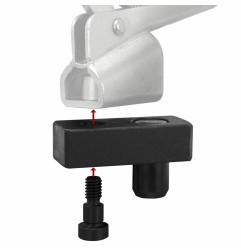 BUILDPRO® Zangenschwenkfuß (M8) - T66010 (VPE 1St.) - T66010 - - - 20,11 € -