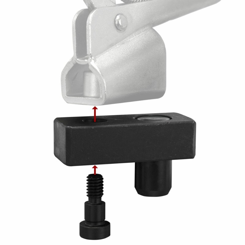 Base giratoria de abrazadera BUILDPRO® (M8) - T66010 (1 pieza) Base giratoria de abrazadera BUILDPRO® (M8) - T66010 (1 pieza)