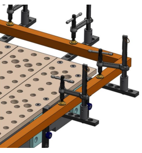 BuildPro Seitenverlängerung 29.2 x 41,5mm für BuildPro und Rhino Cart Schweißtisch, T61830 - T61830 -  -  - 37,74 € - 
