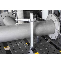 Abrazadera de canal deslizante BuildPro, capacidad de 500 mm, tamaño de riel: 32 x 14 mm - T61515