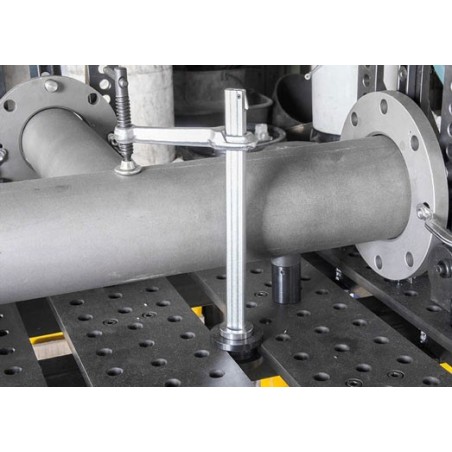 Abrazadera de canal deslizante BuildPro, capacidad de 500 mm, tamaño de riel: 32 x 14 mm - T61515