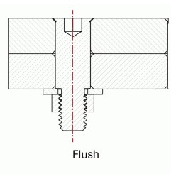 Juego BuildPro con tornillos de cabeza hueca hexagonal (montaje empotrado) de 20 mm - T932607