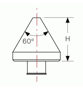 BuildPro Setup-Kegel - 60º, 41mm x 38mm - T64220 - T64220 -  -  - 24,77 € - 