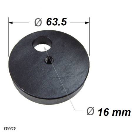 Placa excéntrica BuildPro de 15-50 mm - T64415