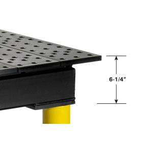 BUILDPRO MAX SCHWEISSTISCH NITRIERT - 2,550 X 1,250 MM - TMQD625125V - TMQD625125V -  -  - 5.944,68 € - 