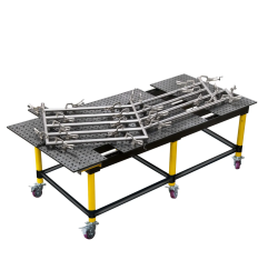 MESA DE SOLDADURA BUILDPRO MAX NITRURADA - 2550 x 1250 MM - TMQRC625125V