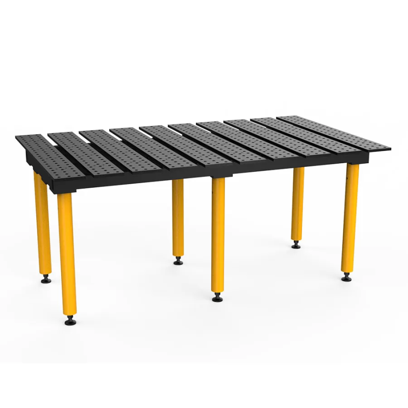 MESA DE SOLDADURA RANURADA BUILDPRO NITRURADA (MESA RANURADA) 1.960 X 1.150 MM - TMQD62011SV