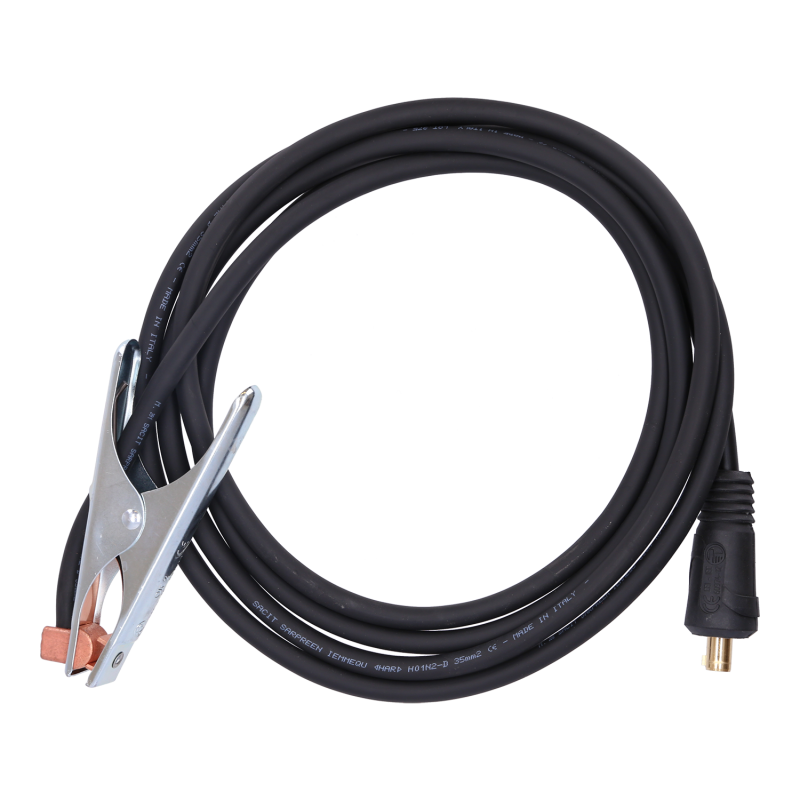 Cable de tierra Fronius 35 mm2 - 4 m / 5 m - 250 A 60 % enchufe 35 mm2 terminal de tierra / terminal de tierra