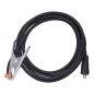 Cable de tierra Fronius 35 mm2 - 4 m / 5 m - 250 A 60 % enchufe 35 mm2 terminal de tierra / terminal de tierra