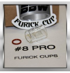 Manguera de vidrio Furick 8 Pro con paquete de juntas tóricas - VPE - Paquete de 1 - 8PRO - - - 15,77 € -