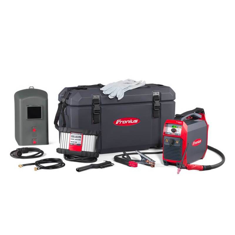 Juego AccuPocket 150/TIG 230 V/EF, tipo E+F, UE (electrodo 140 A/juego TIG 150 A)