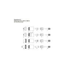 Platec Plasma-Kontaktdüsenhalter Hypertherm Powermax (Nachbau) - Ref.Nr. 220713 - 128.7545 -  -  - 37,08 € - 