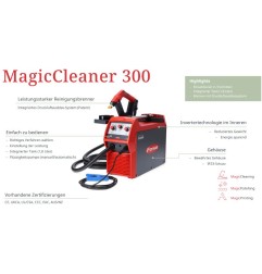 MagicCleaner 300 hasta 30 A (Limpiador electrolítico de cordones de soldadura)