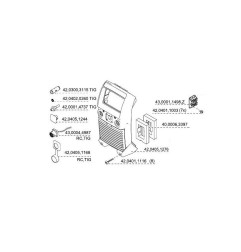 Fronius Vorderfront TP150 - 42,0405,1276 -  - 9007947221988 - 49,74 € - 