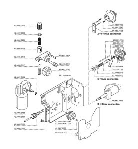 Fronius Drahtvorschub Motor 24V - 43,0006,0133 -  - 9007946452482 - 151,13 € - 