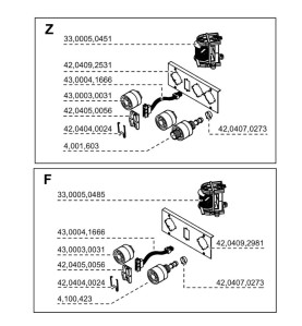Fronius HF-Übertrager für TT1600 / TT1700 - Fronius-F-Anschluß - 33,0005,0485 -  - 9007946698866 - 404,60 € - 