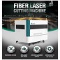 Máquina de corte láser de fibra 1000W, 1300x900mm - 220-480V/3Ph. - LX1390M Máquina de corte láser de fibra 1000W, 1300x900mm - 220-480V/3Ph. - LX1390M