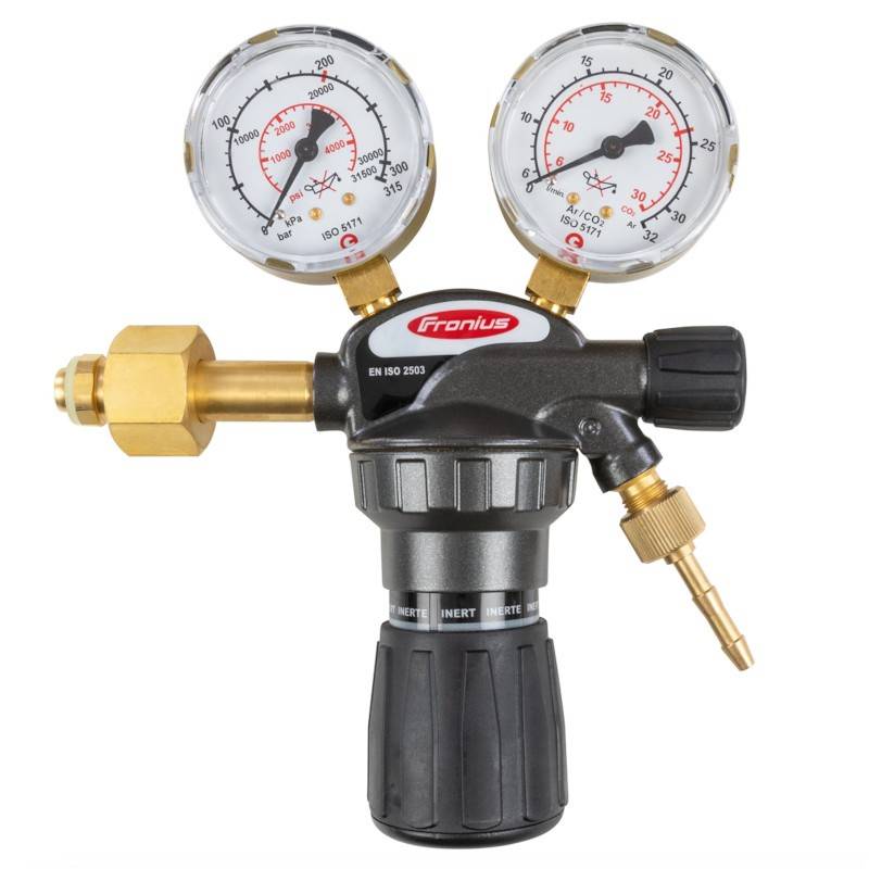 Reductor de presión de argón CO2, regulador de presión, conexión de gas MIG/MAG WIG/TIG 0-300 (315) bar - Fronius