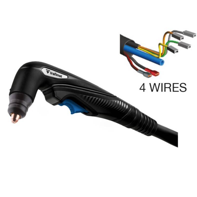 ANTORCHA DE CORTE POR PLASMA EXPRESCUT S 25, 4M CONEXIÓN DIRECTA A LA MÁQUINA - 2 HILOS