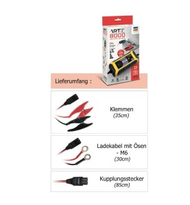 GYS ARTIC 8000 - automatisches Batterieladegerät 12V Ladeerhaltung - 029590 -  - 3154020029590 - 110,18 € - 