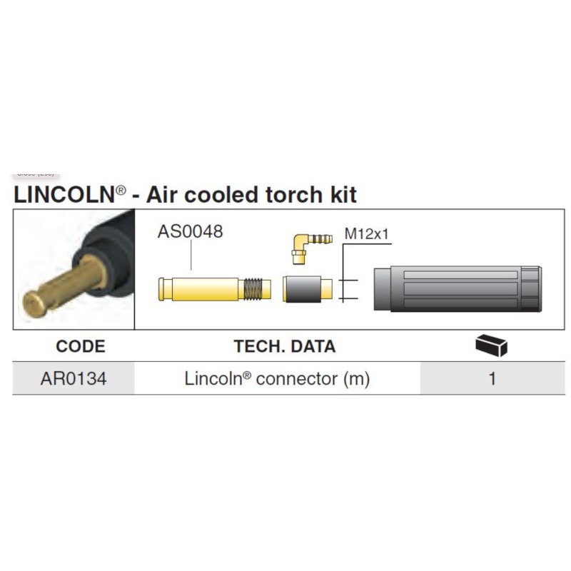 CONECTOR TRAFIMET MIG/MAG LINCOLN® (M) CONECTOR TRAFIMET MIG/MAG LINCOLN® (M)