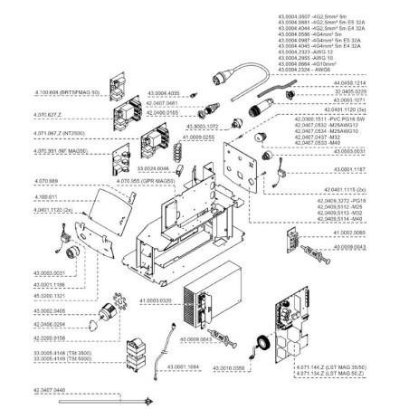 Fronius - KONELK 3300 450 76x105 SCH - 41,0005,0288 - - 9007946219344 - 95,20 € -