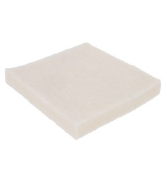 Tira de fieltro blanca 50x50x4mm (para aluminio) - 42,0300,1727 - - 9007946329852 - 0,81 € -