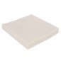 Tira de fieltro blanca 50x50x4mm (para aluminio)