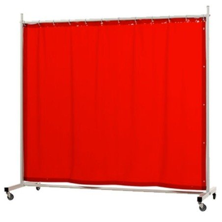 CEPRO Robusto Mampara de una pieza / Cortina Naranja - 2,2 m de ancho y 2,1 m de alto - 36.32.15 - - - 501,96 € -