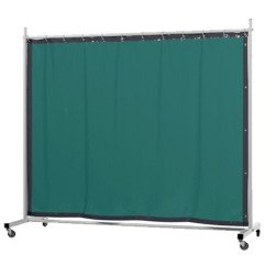Tabique divisorio monobloque CEPRO Robusto / Cortina verde claro - 2,1 m de ancho y 2,1 m de alto - 36.32.16 - - - 501,96 € -