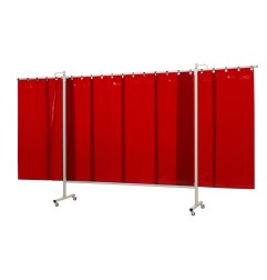 Tabique divisorio CEPRO Robusto XL de tres piezas / cortina naranja - 36.31.65 - - - 710,48 € -