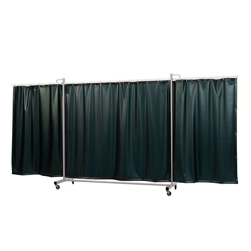 Tabique divisorio CEPRO Robusto XL de tres piezas / Cortina verde 9 Tabique divisorio CEPRO Robusto XL de tres piezas / Cortina verde 9