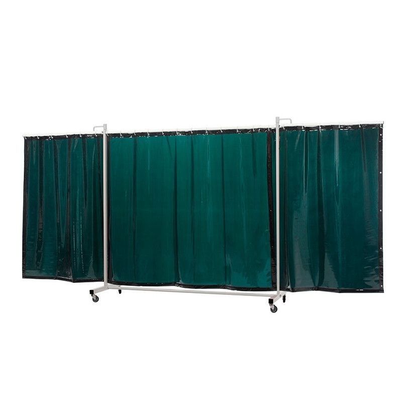 Tabique divisorio CEPRO Robusto XL de tres piezas / Cortina verde 6 Tabique divisorio CEPRO Robusto XL de tres piezas / Cortina verde 6