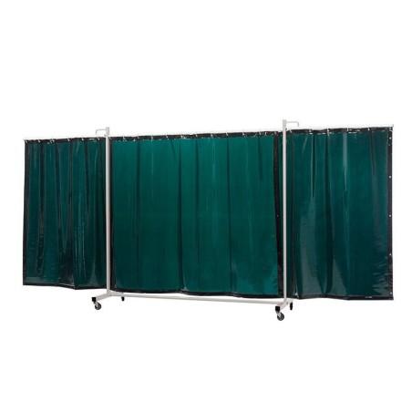Tabique divisorio CEPRO Robusto XL de tres piezas / Cortina verde 6