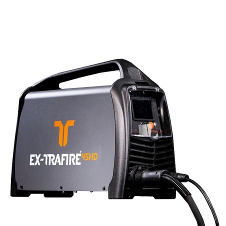 CORTADORA DE PLASMA THERMACUT EX-TRAFIRE PLASMA 45 HD - con soplete de corte manual de 8M