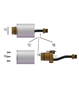 MASCHINENBRENNERKÖRPER MONTAGEKIT FÜR FHT-EX® 45TTM - Thermacut - EX-2-301-001 -  -  - 204,73 € - 