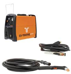Plasmaschneidgerät EX‐TRAFIRE 100 SD (30-100A) 400 V 3-PH, CE plus Hand System/FHT‐EX105H Torch 5m/H Starter Kit - EX‐5‐010‐033 