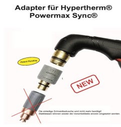 Hypertherm Adapter SY1 - zur Verwendung von Hypertherm Powermax Sync® Brennerköpfe - 129.9008 - - - 268,80 € -